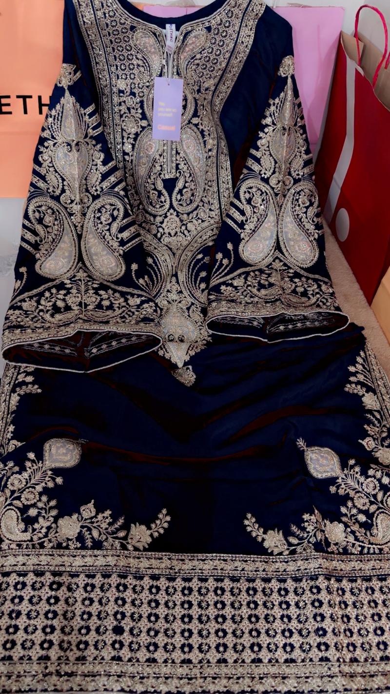14500 blue kaftan 