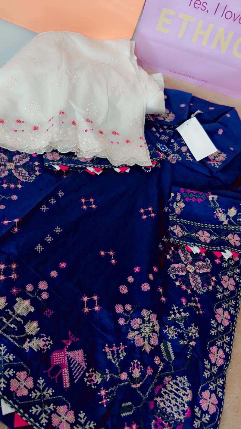 Blue 2pc Ethnc 7950