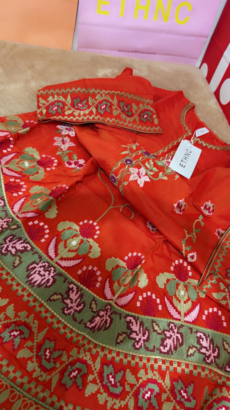 Ethnc orange shirt m 5500