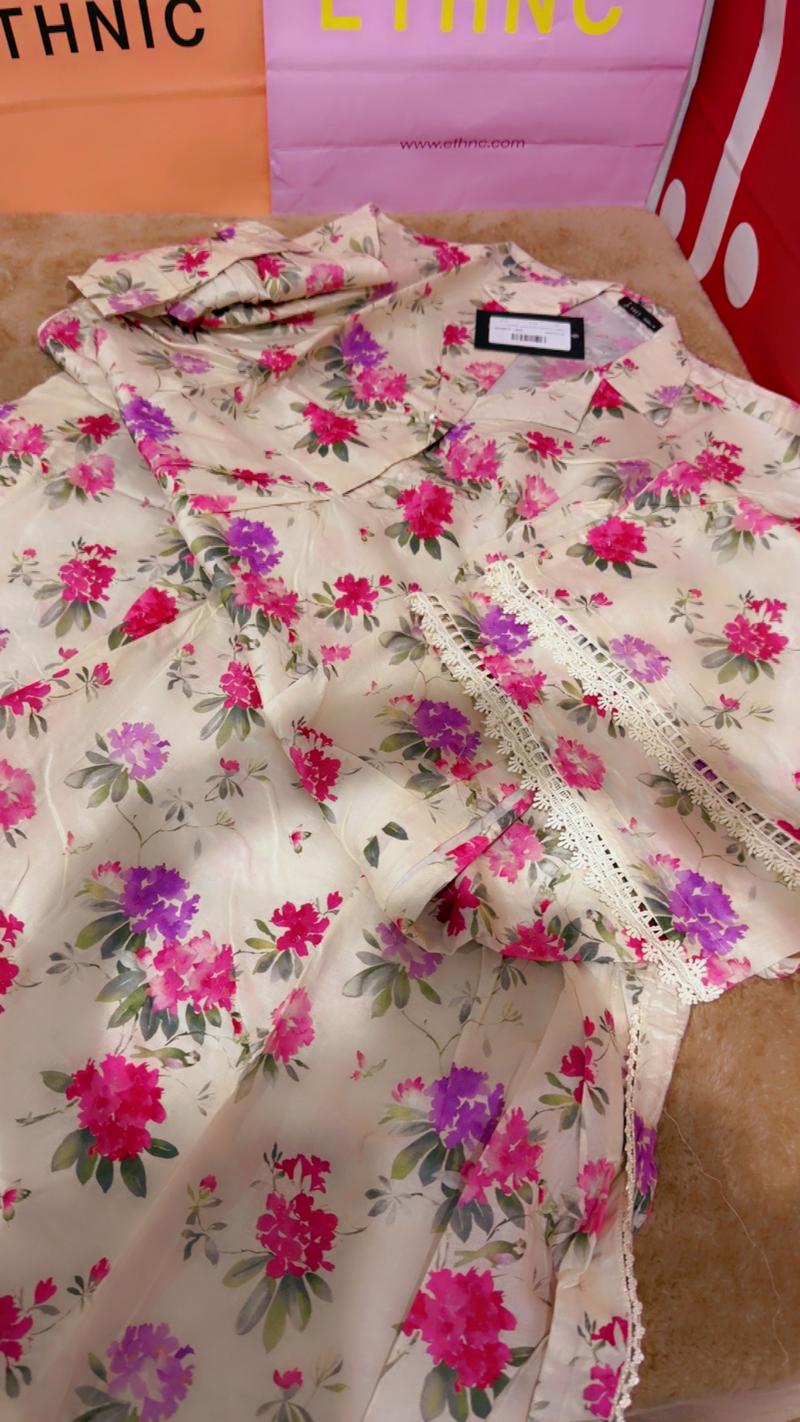 Floral lawn long 2p