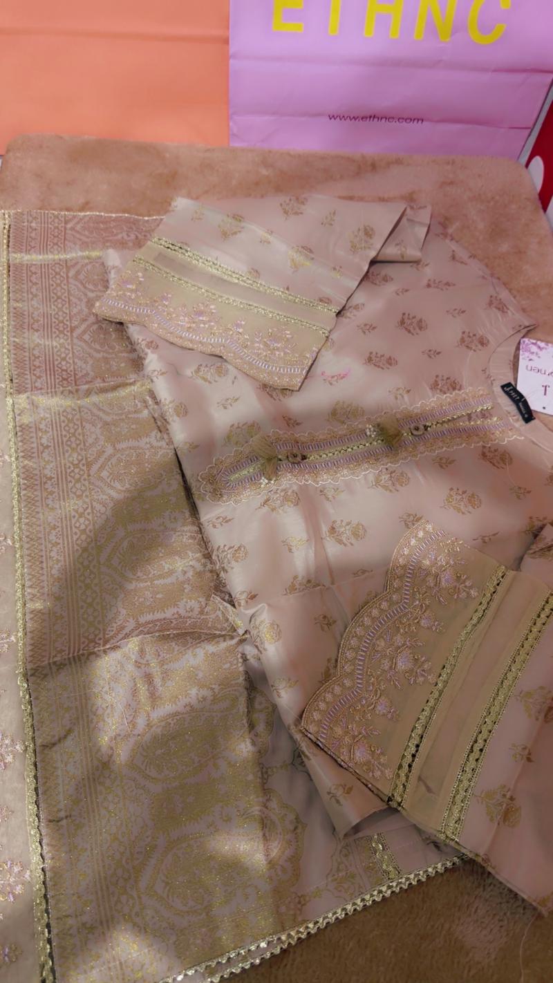 Lawn shirt embroidered 3800