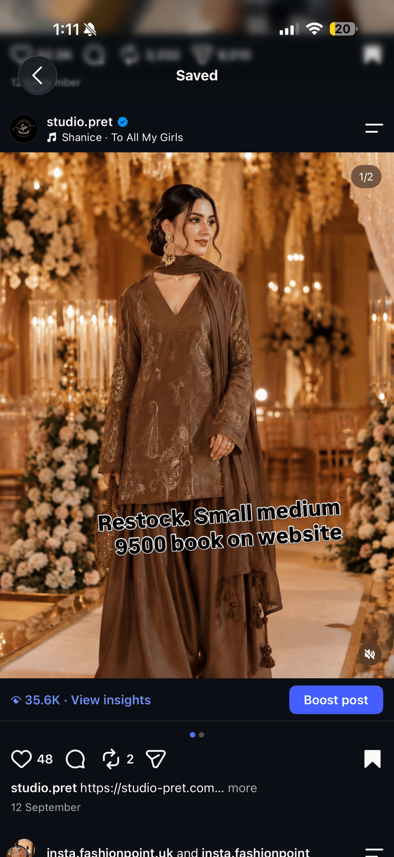Brown 3pc 9500