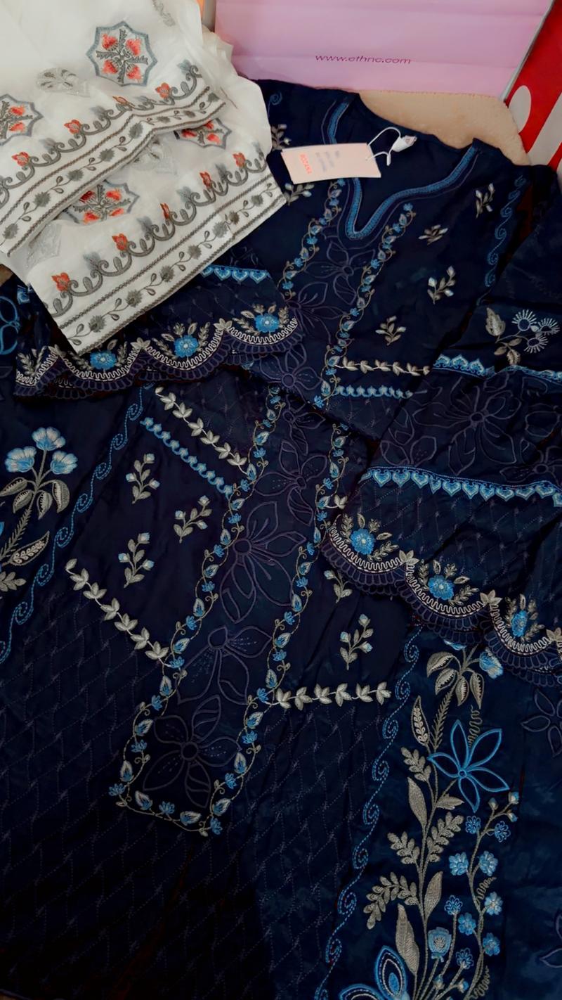 Ethnc new arrival navy blue 8450