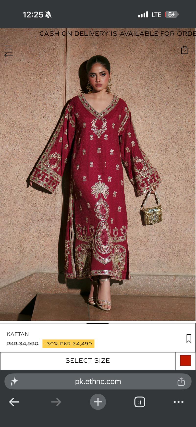 Ethnc new arrival kaftan 18500 original 
