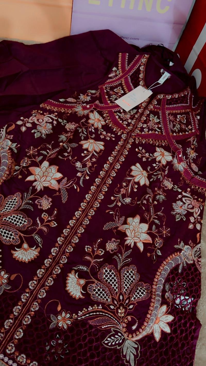 Ethnic new arrival Mehroon 8350