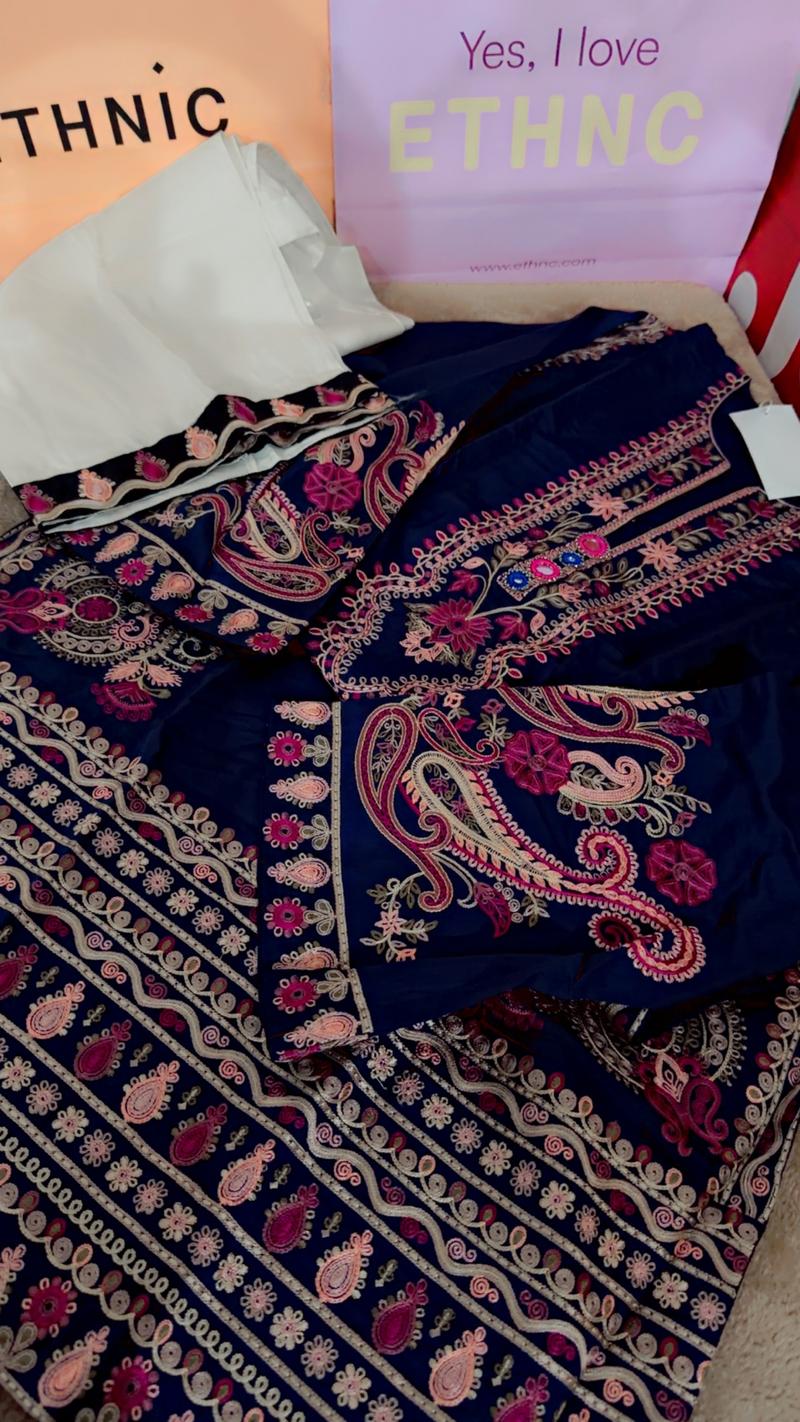 Blue multi 19’chest around 2pc ethncbfresh