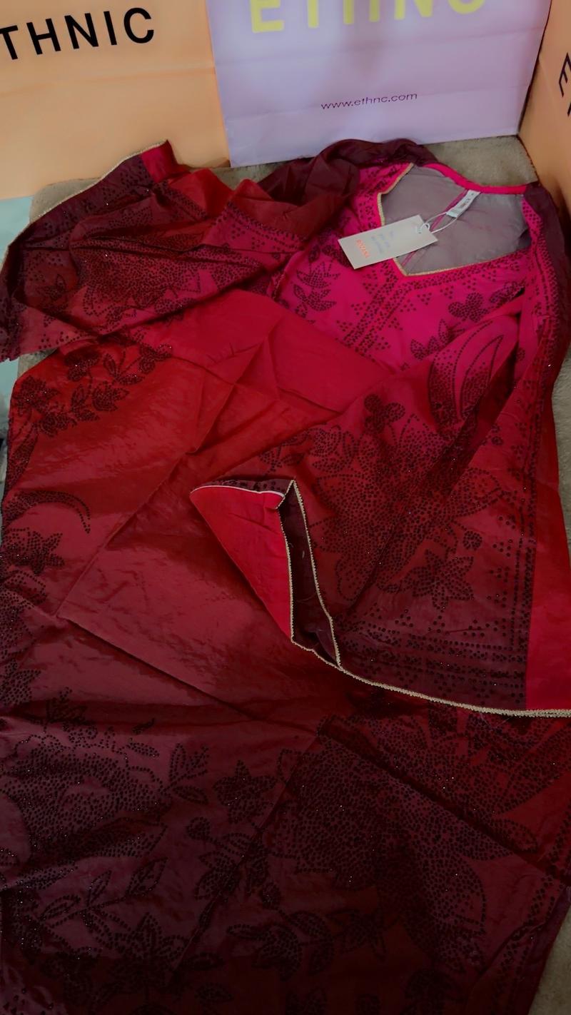 Stones work kaftan 