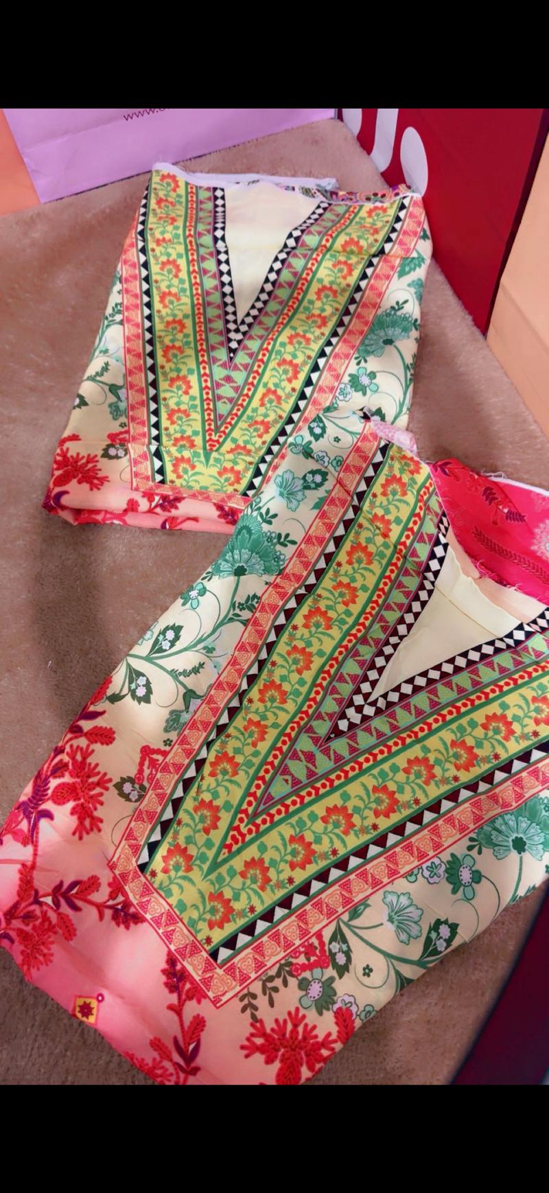 Ethnc unstitch kaftan shirt 