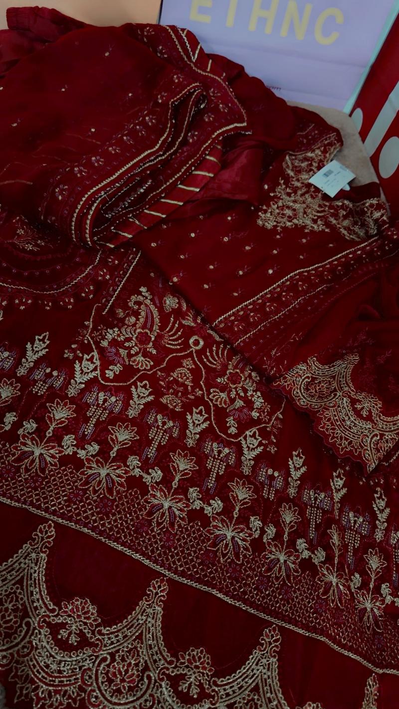 Mehroon formal with packing 12500