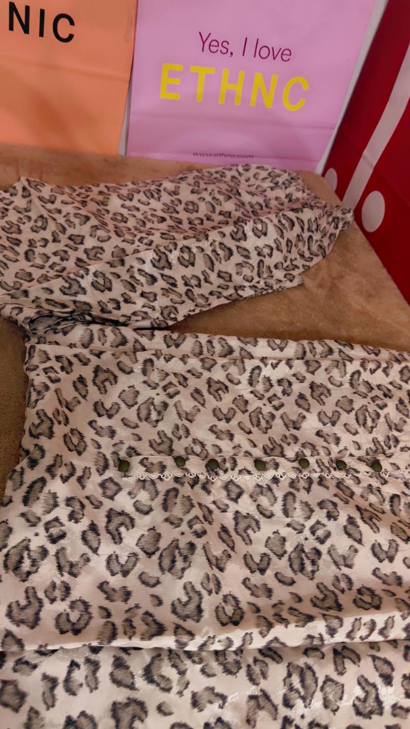 Cheeta print 3500 self print 2pc 