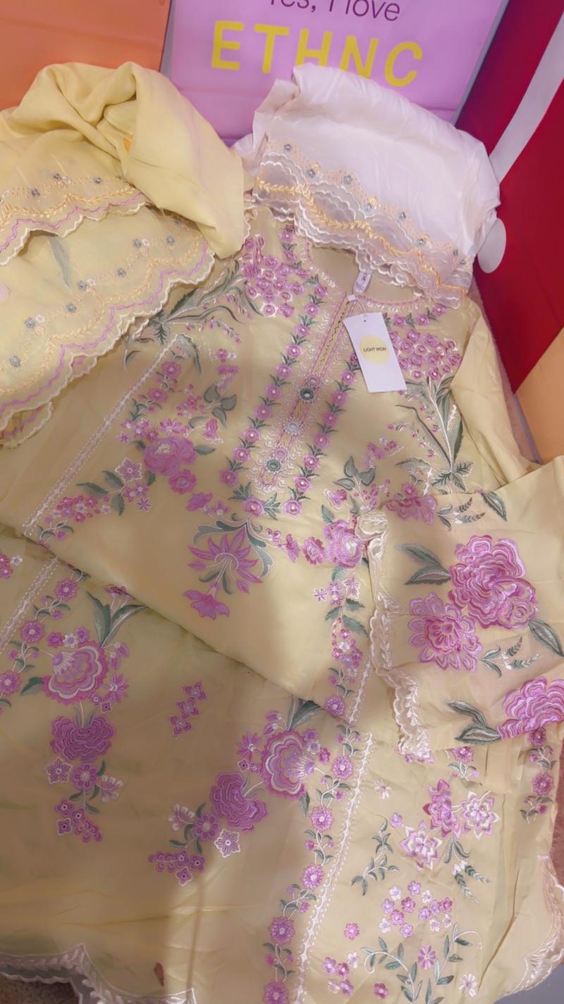 Pink 3pc 14500 Ethnc lemon