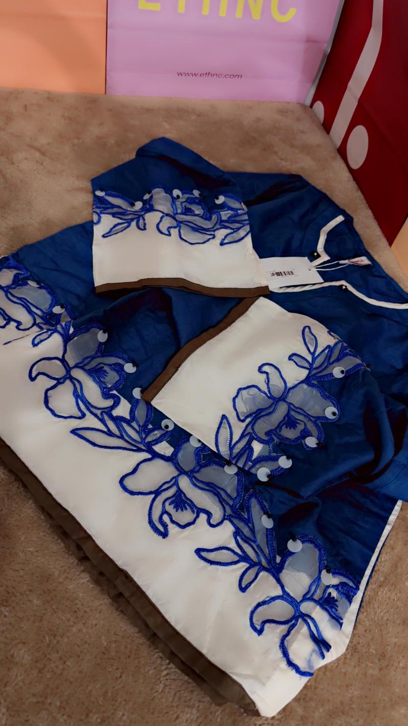 2900 Ethnc new shirt blue