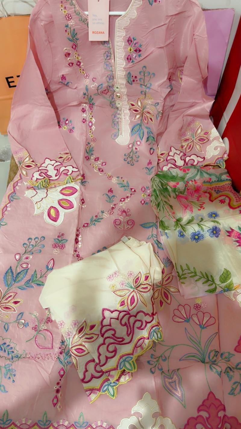3p pink long length Ethnc summer