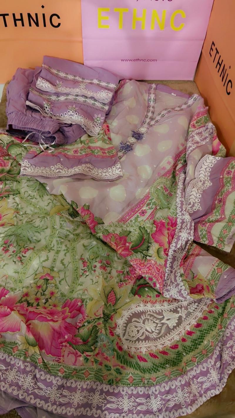 lilac Ethnc dress