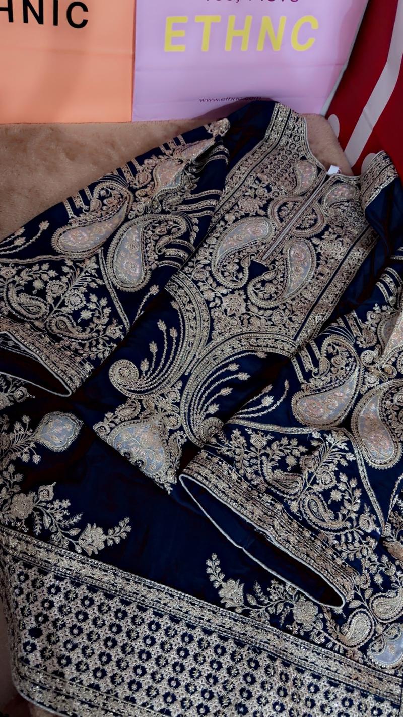 Ethnic new Arrival kaftan 14500 blue