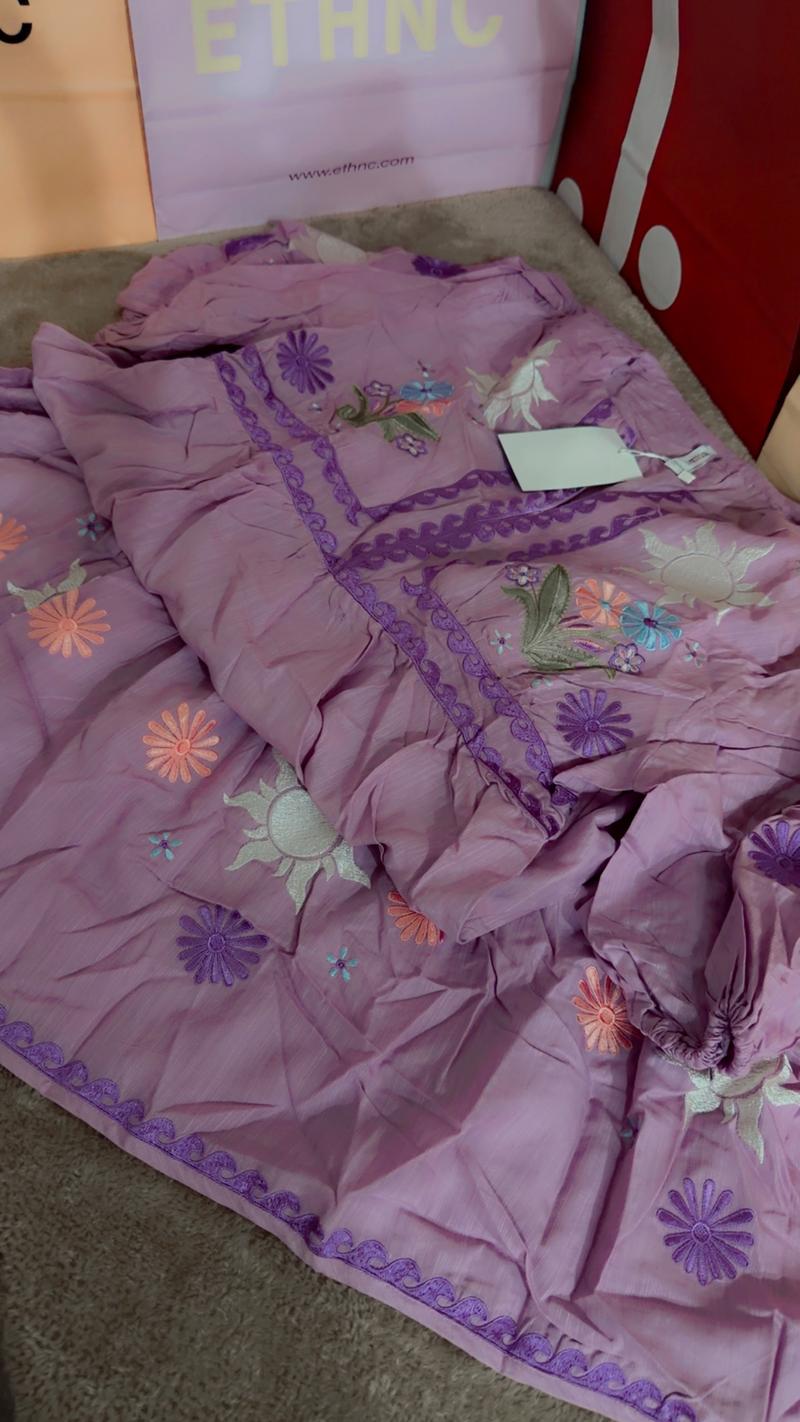 Ethnc. Frock lilac