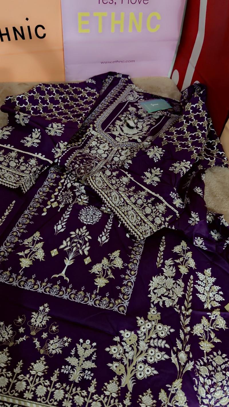 Purple summer long shirt 