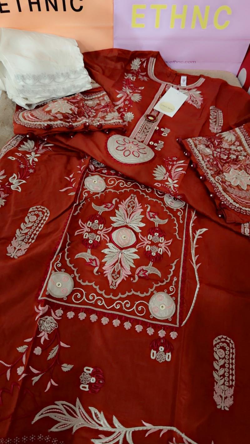 Ethnc new arrival rusty red summer formal 8750
