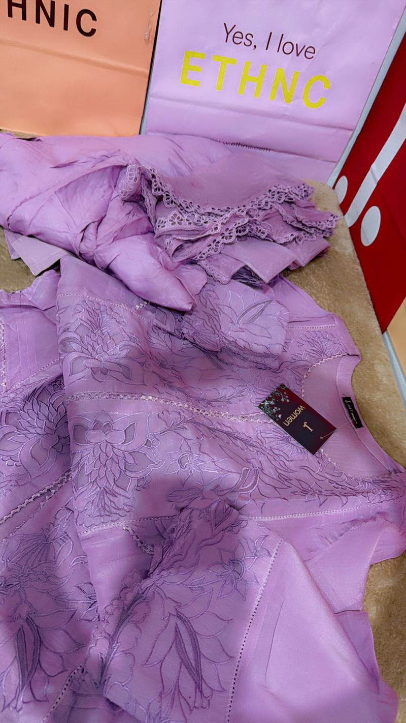 Lilac purple laser work 6950