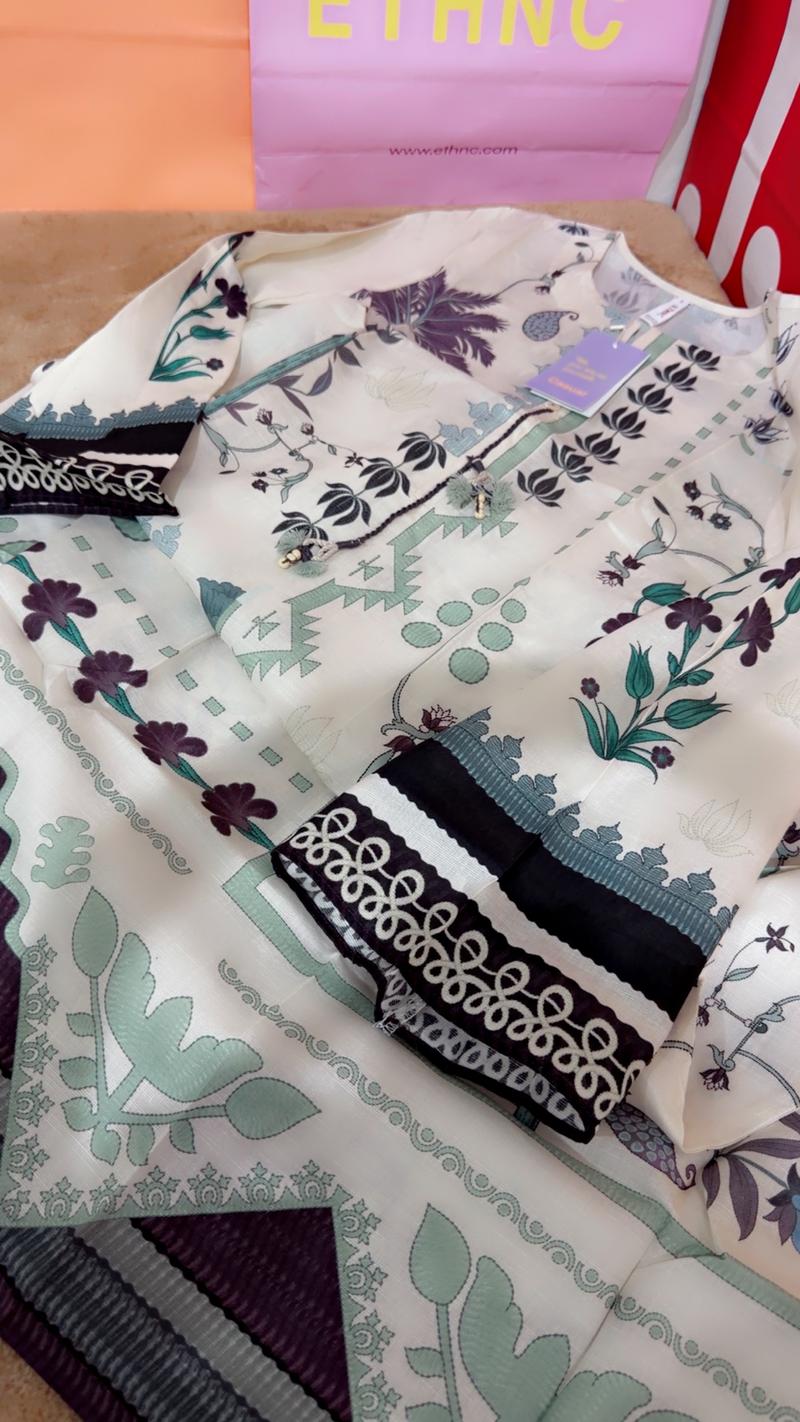 4350 long kaftan frock Ethnc new arrival